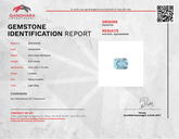 6.05 Carats Light Blue Aquamarine Stone